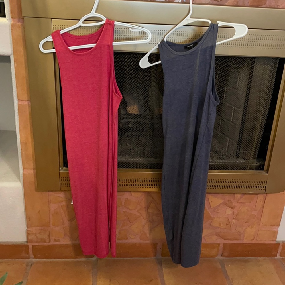 Two tank top bodycon dress